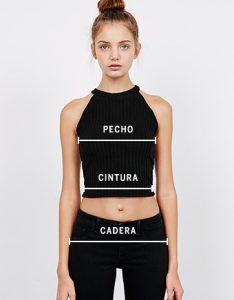 Guía de Tallas de Bershka para Mujer Donde medirse mujer Bershka - Guía de Tallas de Bershka para Mujer